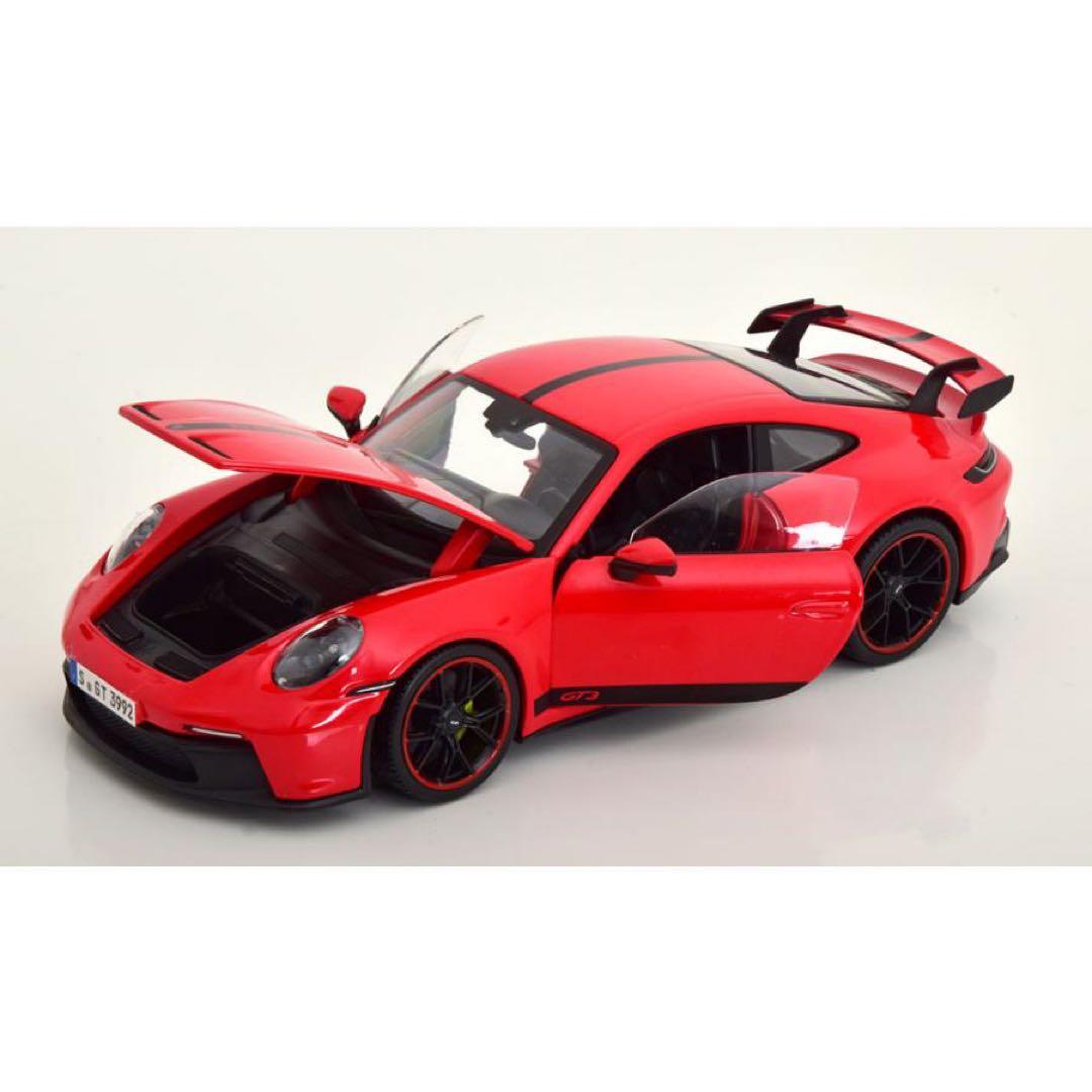 1/18 PORSCHE 911 992 GT3 レッド　ポルシェ　マイスト