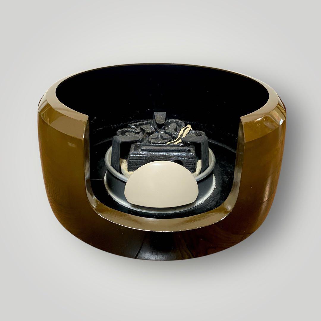 ◇野々田商店 合金製面取風炉型 電熱器 茶道具