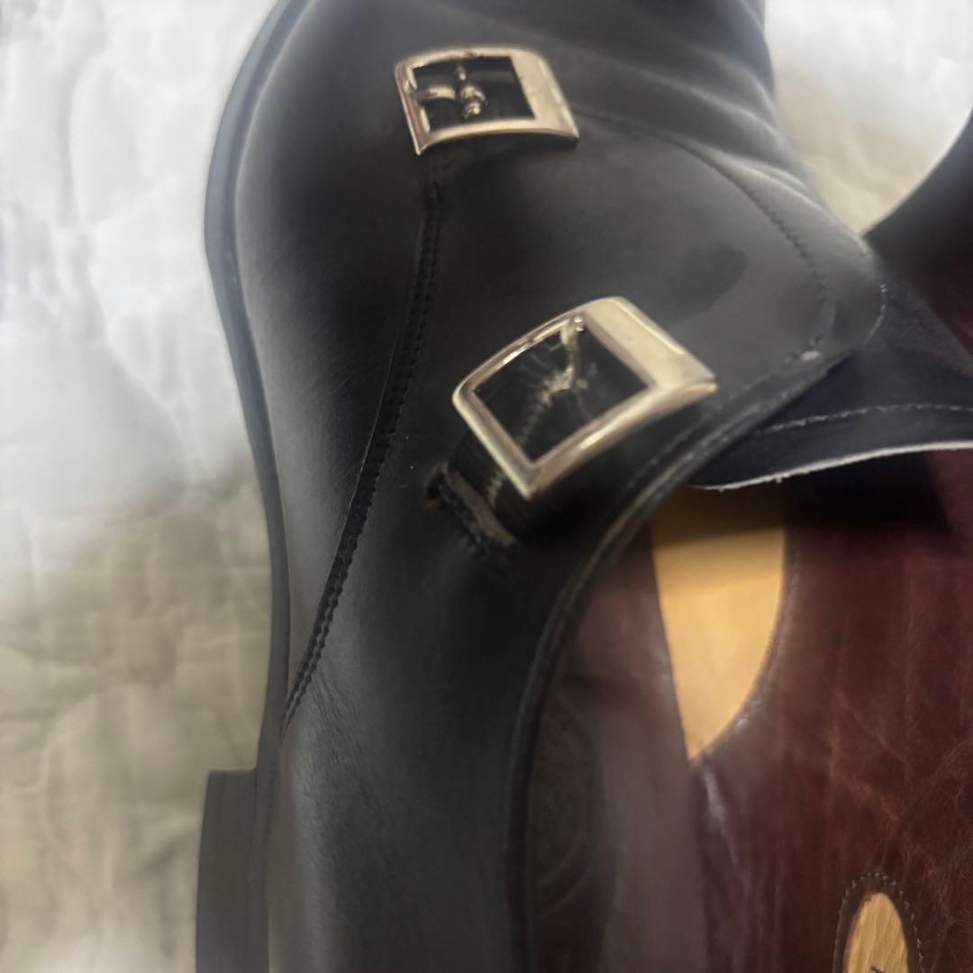 【希少】JOSEPH CHEANEY ダブルモンク ブラック　HOLYROOD