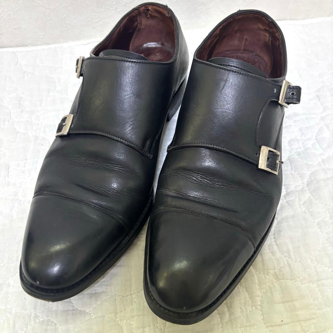 【希少】JOSEPH CHEANEY ダブルモンク ブラック　HOLYROOD