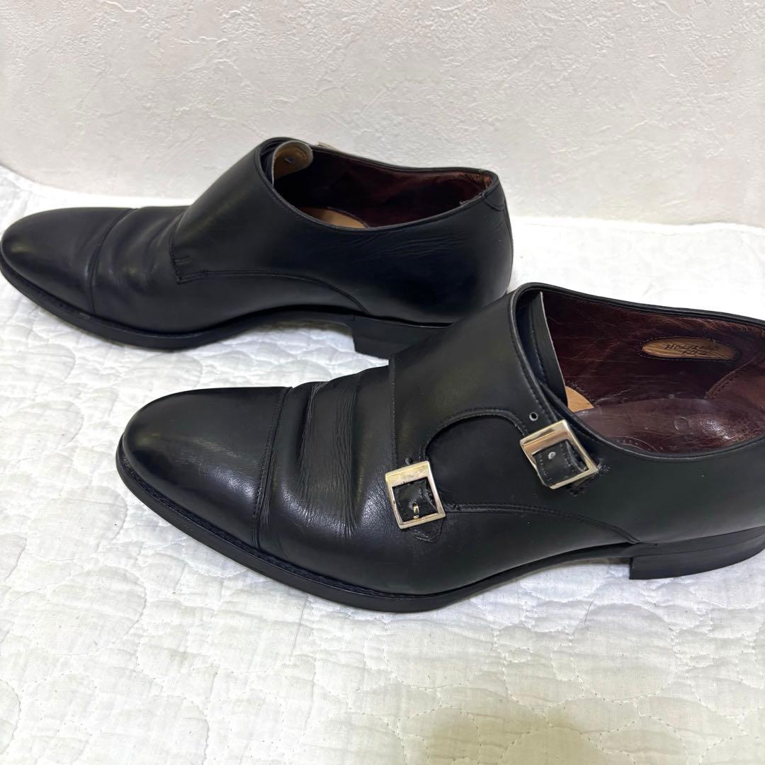 【希少】JOSEPH CHEANEY ダブルモンク ブラック　HOLYROOD