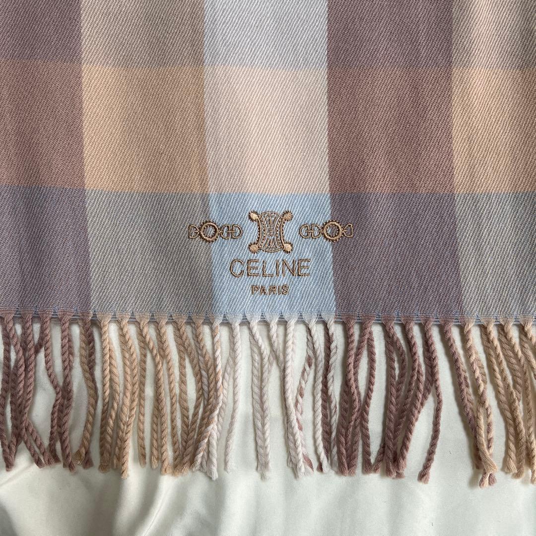 CELINE ストール マフラー ひざかけ - メルカリ