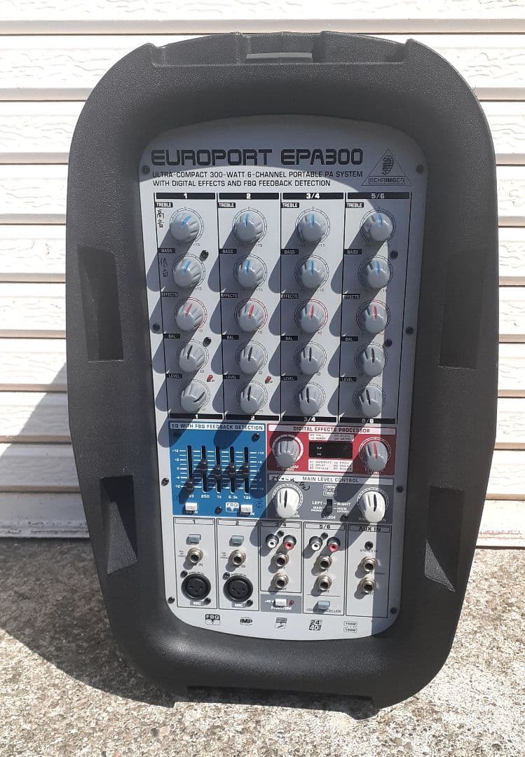 ☆和歌山市引き取り限定☆　ベリンガー EUROPORT　EPA300 説明書付き