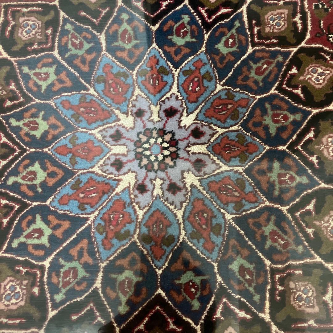 ペルシャ絨毯　タブリーズ 41x48cm