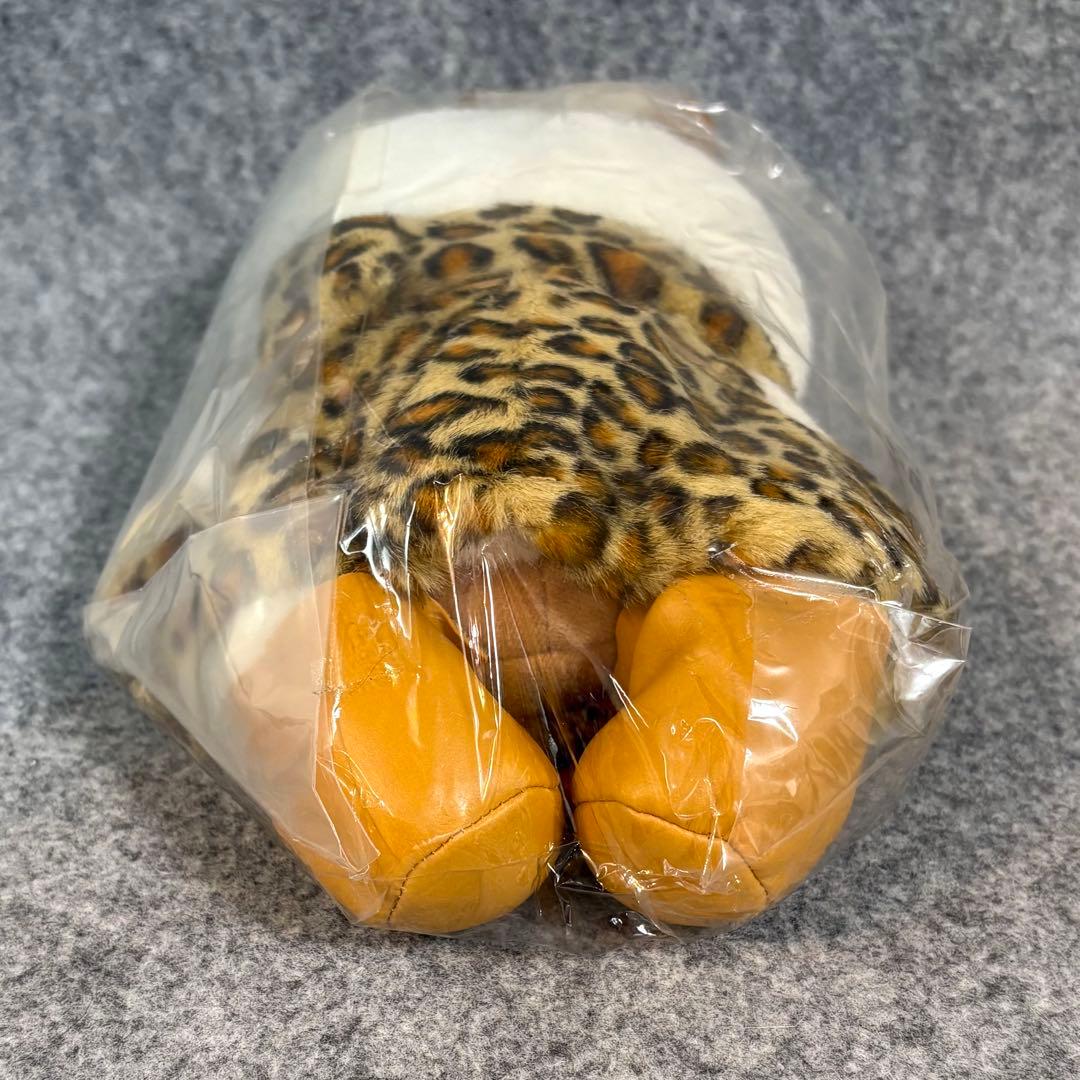 ハローキティ ドール ぬいぐるみ ヒョウ柄 毛皮コート