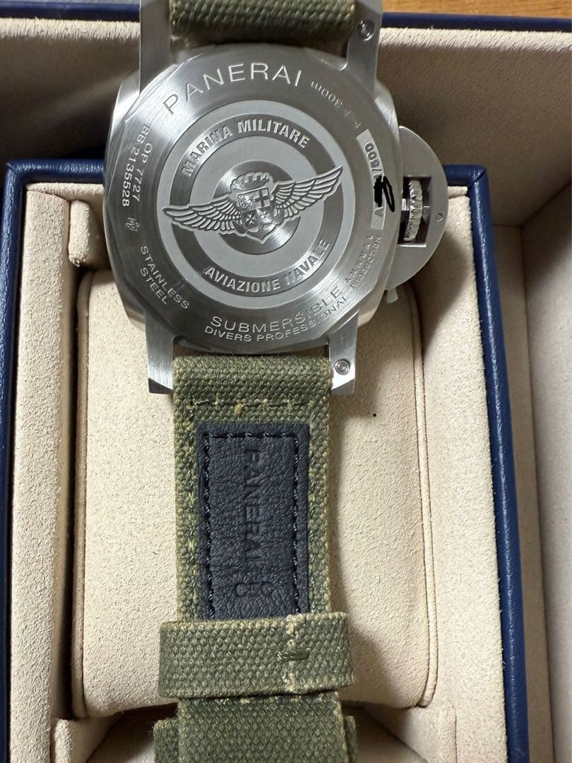 パネライ　サブマーシブル　マリーナミリターレ　PAM01697 付属品完品