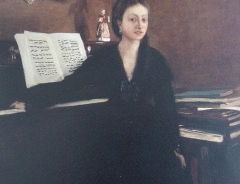 ピエール＝オーギュスト・ルノワール、【ピアノの前のカミュ婦人】