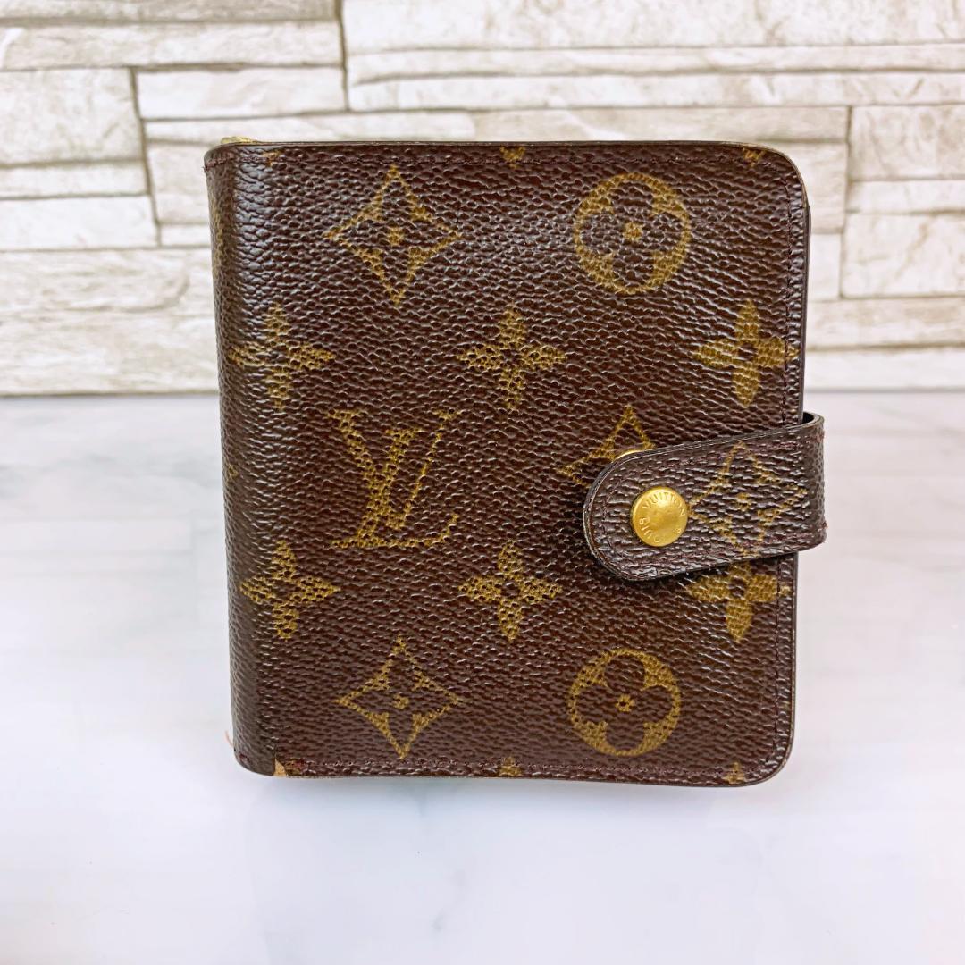 ルイヴィトンモノグラム コンパクトジップ 格安