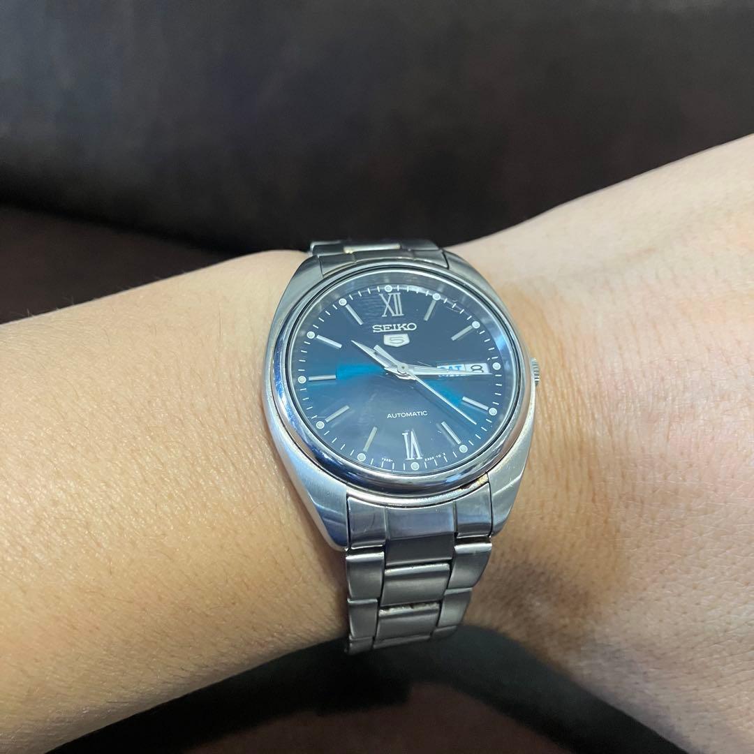 Seiko5 セイコーファイブ　グリーンブルー　7S26-0430 自動巻
