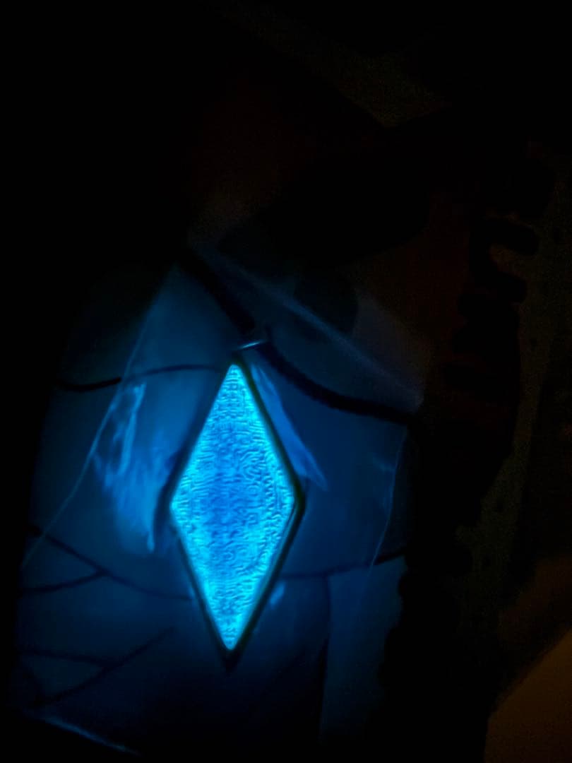 ふしぎの海のナディア　ブルーウォーター　ネックレス　オーダーメイド品　ガラス作品