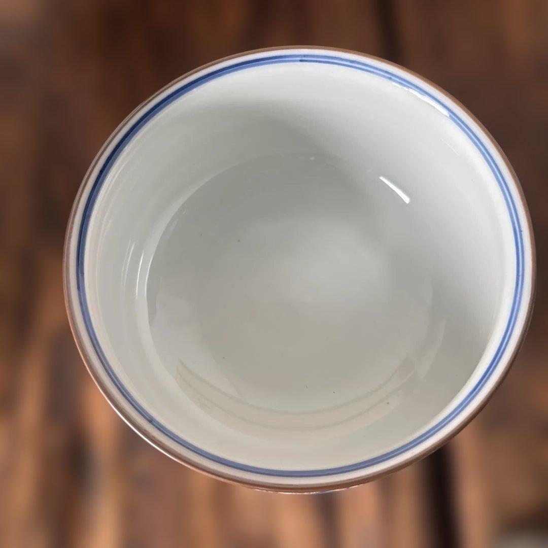 皆具 千古窯造 染付花丸文 水指 建水 蓋置 杓