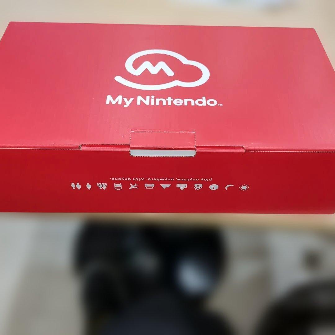 美品　Nintendo Switch 本体 黒/紫 　カラーカスタム