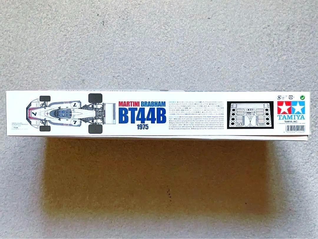 絶版タミヤ 1/12 プラバムBT44B w/大判エッチングパーツ&補完デカール