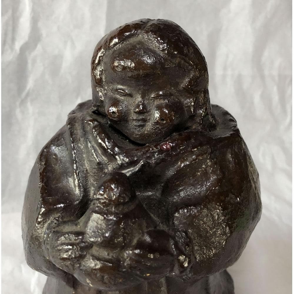 e2075 お福人形 鵤幸右衛門 東福寺 人形屋 幸右衛門 お多福 お福