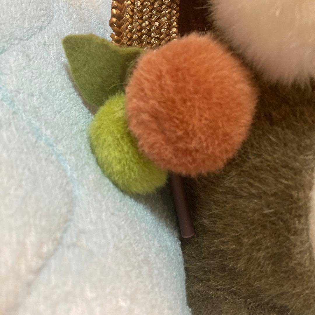 昭和レトロ　ナカジマ　たぬき　ぬいぐるみ　Heart＆Heart 中古品