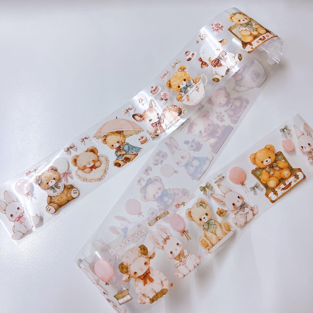 M106】 海外マステ(PETテープ) 1ループ約100cm - メルカリ