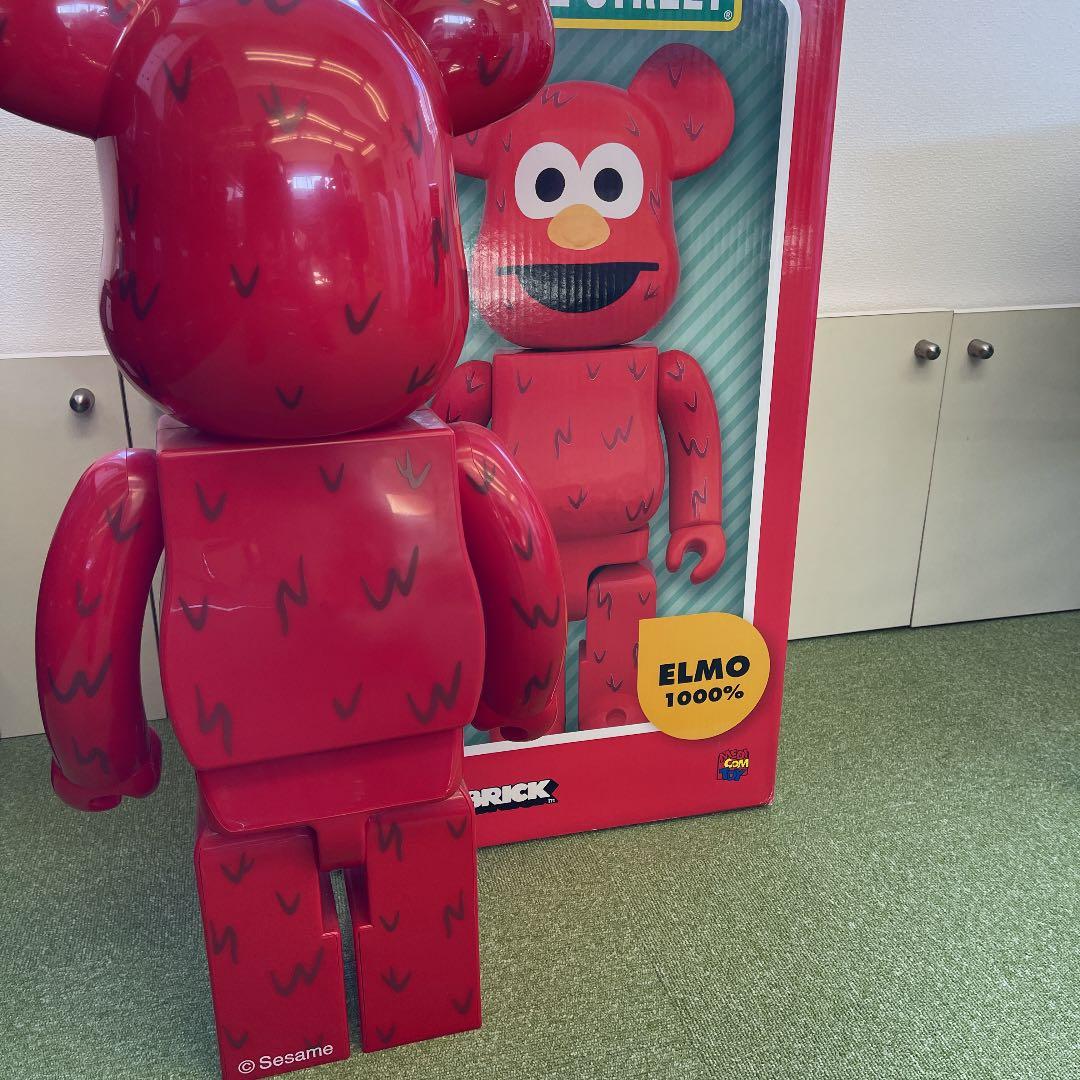 メディコムトイ ベアブリック 1000% エルモ ELMO BE@RBRICK
