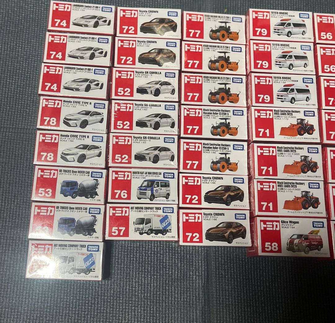 トミカ 36台まとめ売り - メルカリ