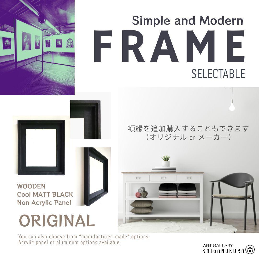 インディゴの楽園 / テクスチャーアート 18×18㎝ S0 原画1点のみ