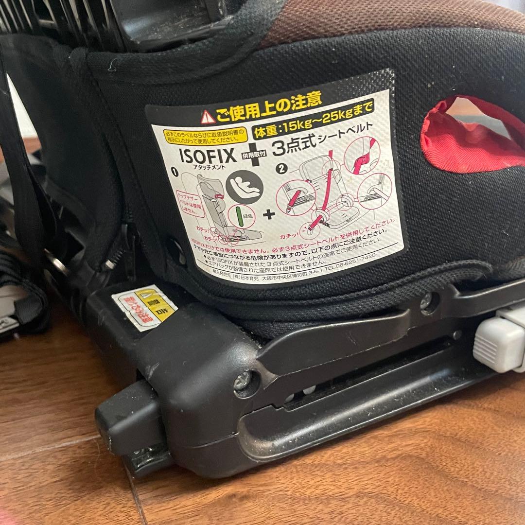 トラベルベスト　ISO-FIX チャイルドシート ブラウン　2台セット