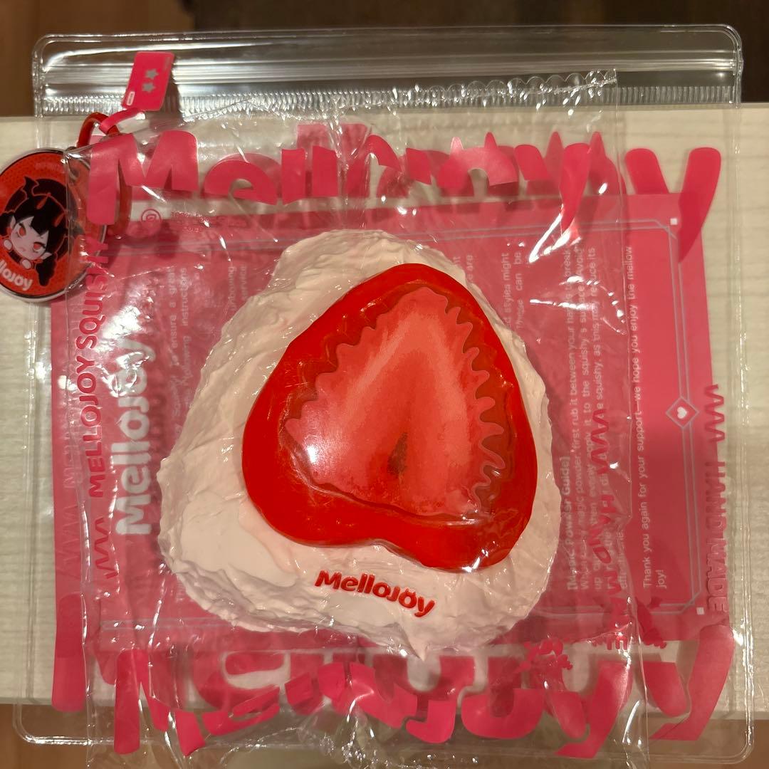 メロジョイ Mellojoy 大福 いちご大福 スクイーズ - メルカリ