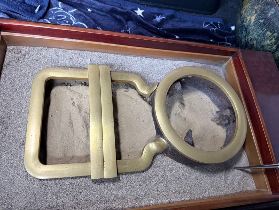 特大・極美品】高級長火鉢 一式 横幅130cm 鉄瓶/灰/五徳/火箸 完備