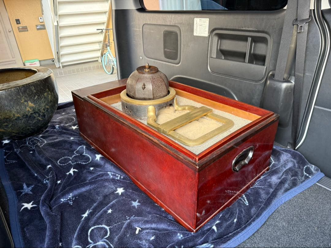 製品情報 | シシクの生活小物 【特大・極美品】高級長火鉢 一式 横幅130cm