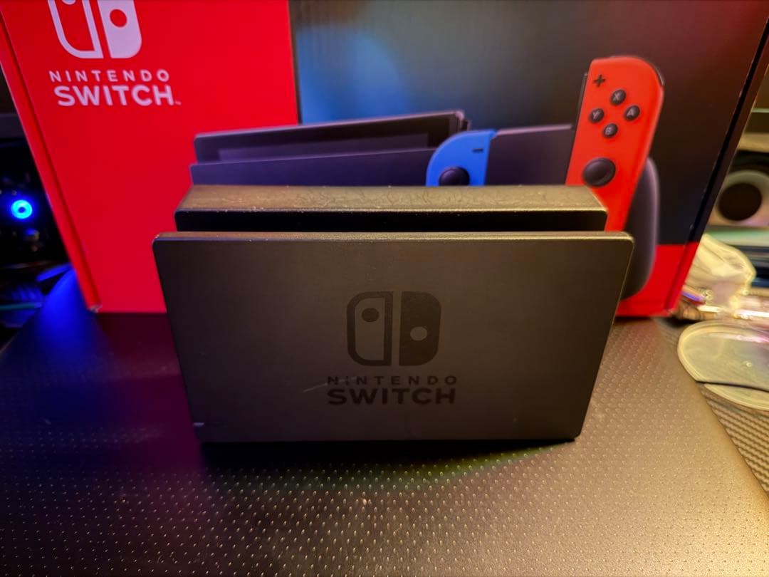 Nintendo Switch Joy-Con白 箱あり ACアダプター欠品