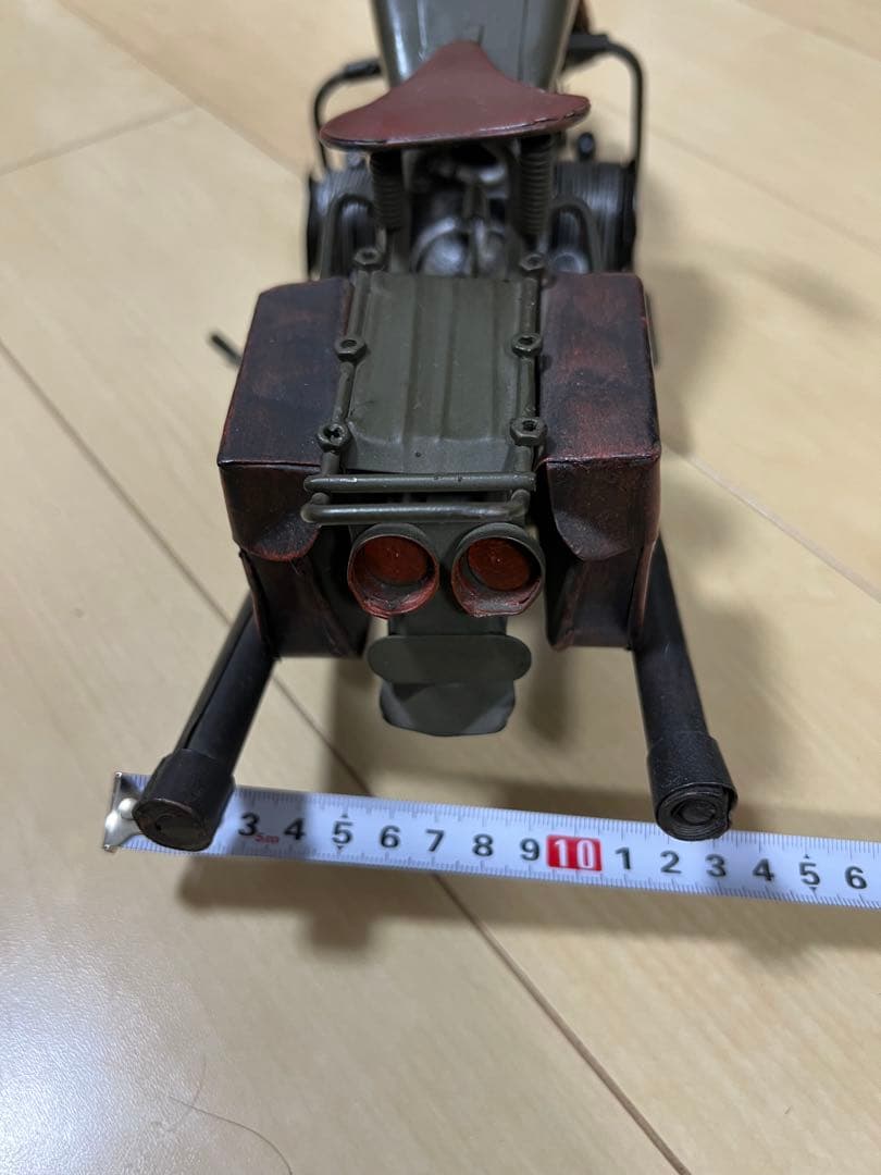 ヴィンテージ】ハーレーダビッドソン WLA 軍用オートバイ ブリキ