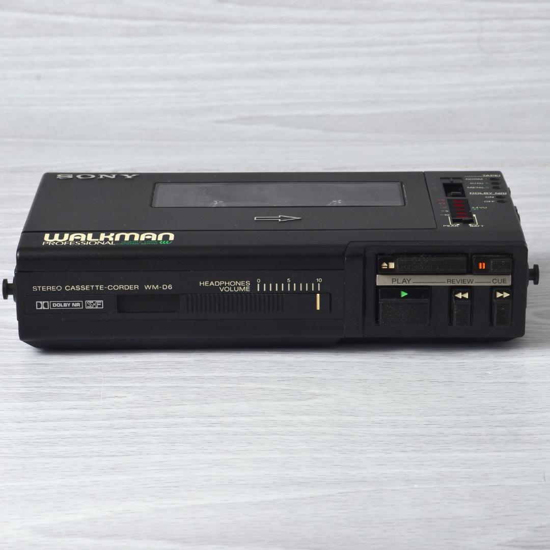 SONY WALKMAN WM-D6 カセットウォークマン プロフェッショナル ソニー