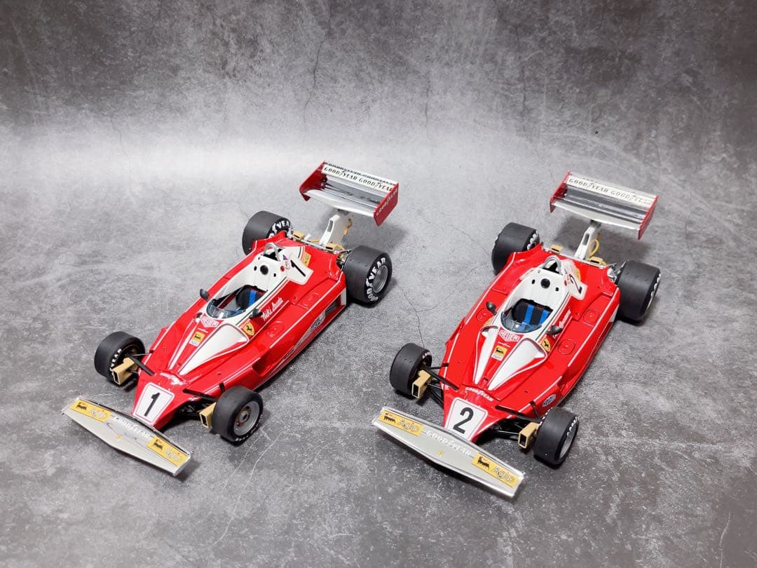 2台セット　エグゾト 1/18 フェラーリ Tipo 312T2 ★2台セット
