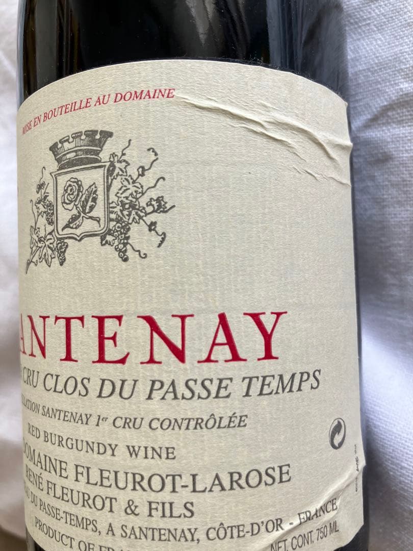 サントネイ・プルミエ・クリュ・クロ・デュ・パス・タン・モノポール 2015