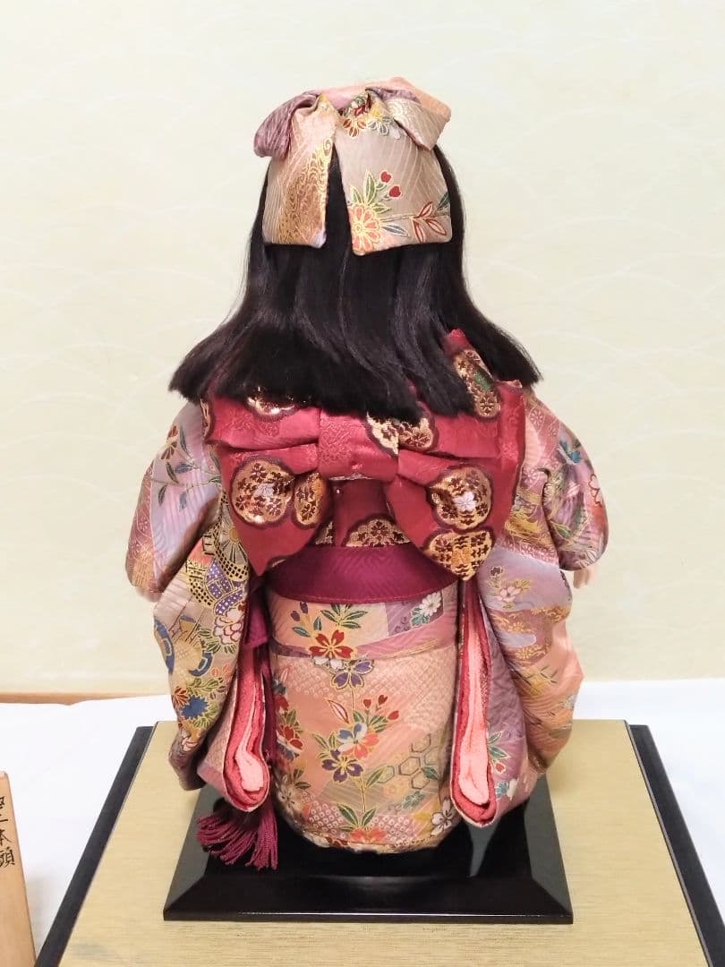 市松人形　東玉作　高さ42cm　日本人形　雛人形　和服　女の子のお人形