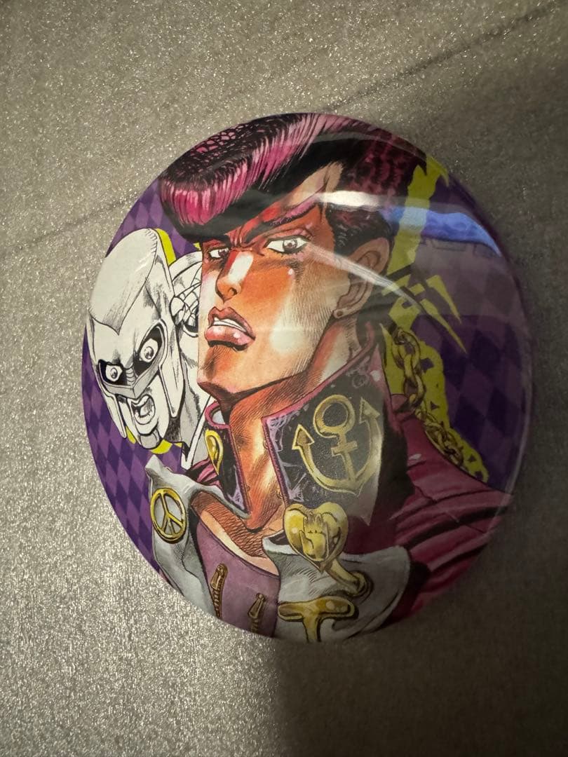 荒木飛呂彦原画展 ジョジョ展 in S市杜王町 2017 缶バッジ 東方仗助