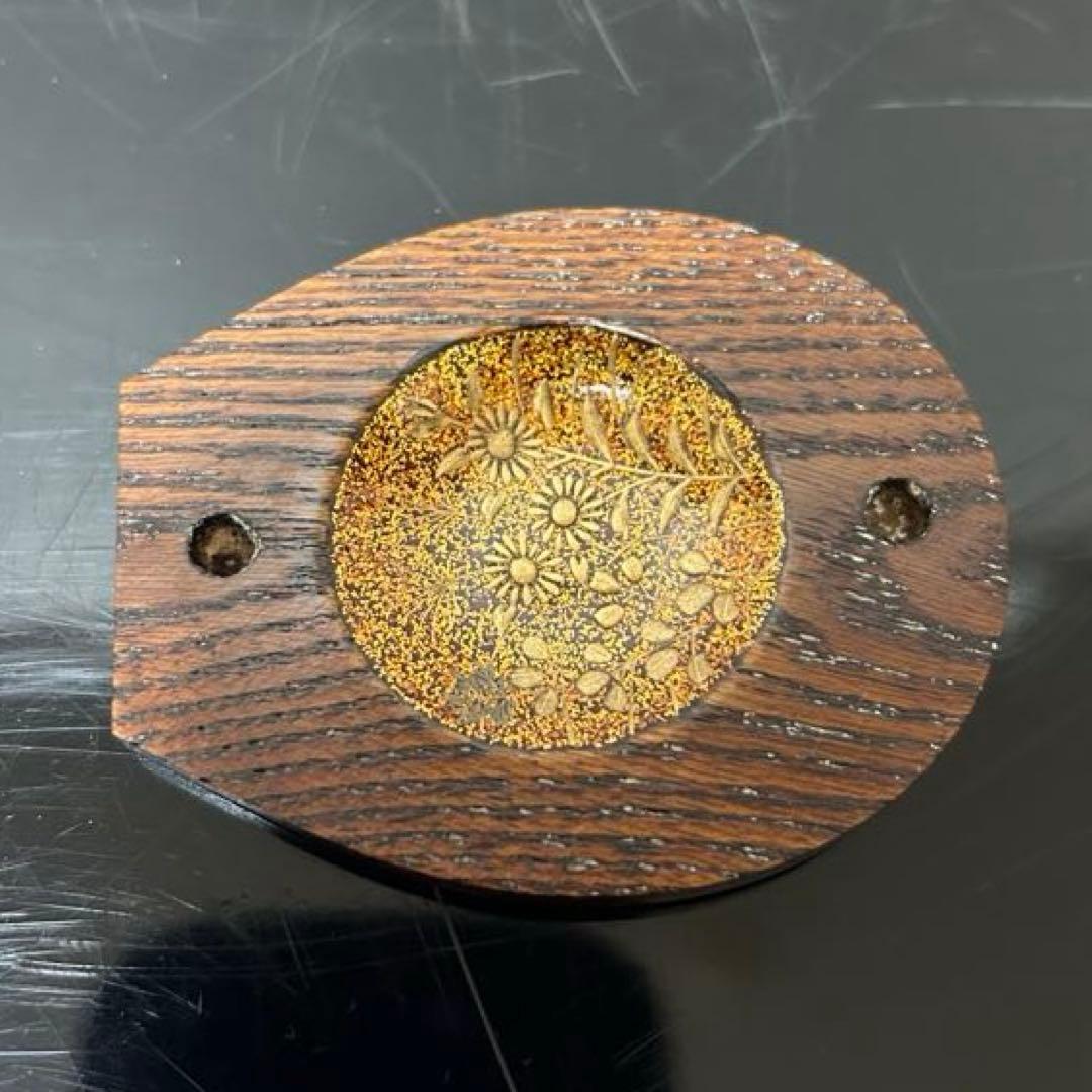 秋草蒔絵琵琶香合 茶道具懐石茶箱鵬雲斎坐忘斎淡々斎即中斎