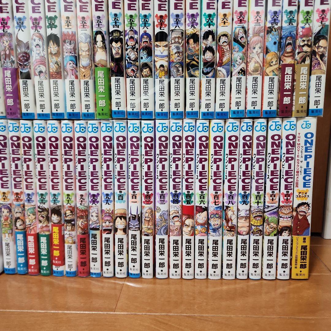 美品【全巻セット】ワンピース ONE PIECE 1～113巻セット - メルカリ