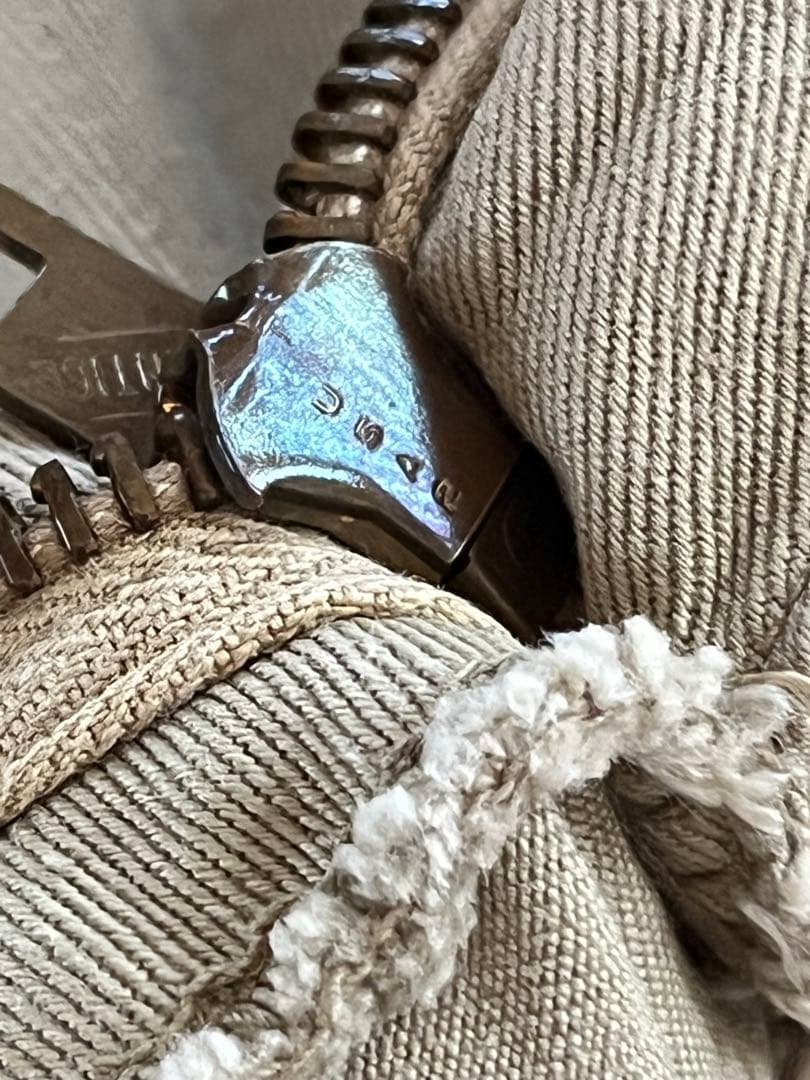 60's U.S.NAVY チノパン 実物ミリタリー◎PRENTICE ジッパー