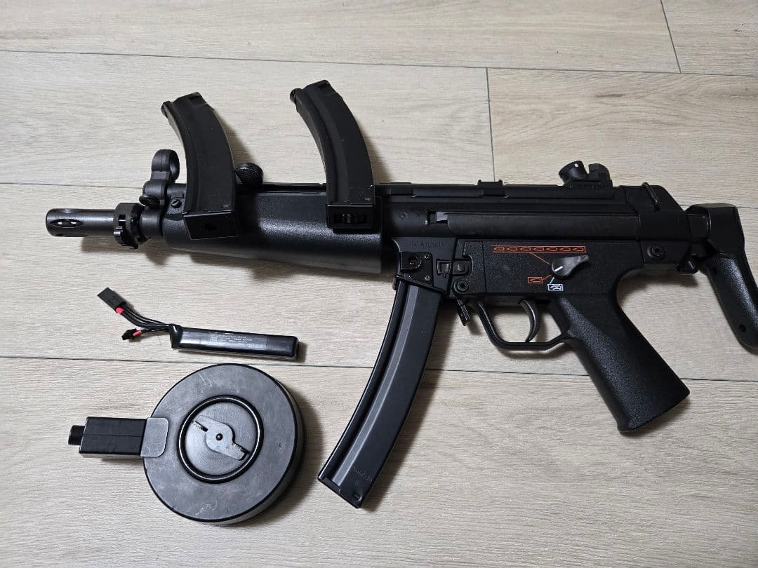 MP5 電動ガン ドラムマガジン付き