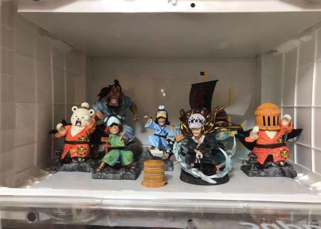 ワンピース G5 ハートの海賊団 5点 ガレージキット ガレキ スタチュー