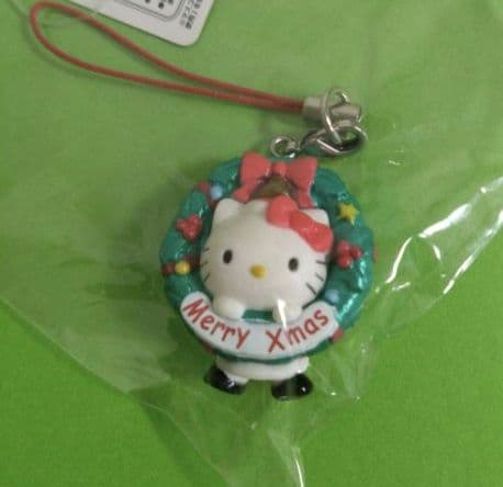 新品　ハローキティ　クリスマスストラップ　全4種　コンビニ限定　販売　2007年