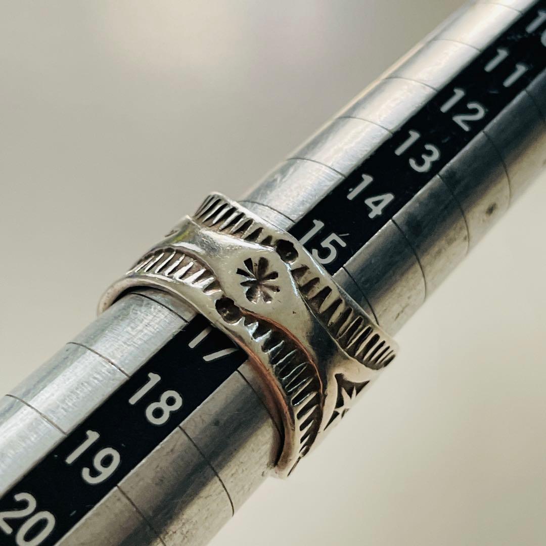 NAVAJO ナバホ SUNSHINE REEVES リング 16号