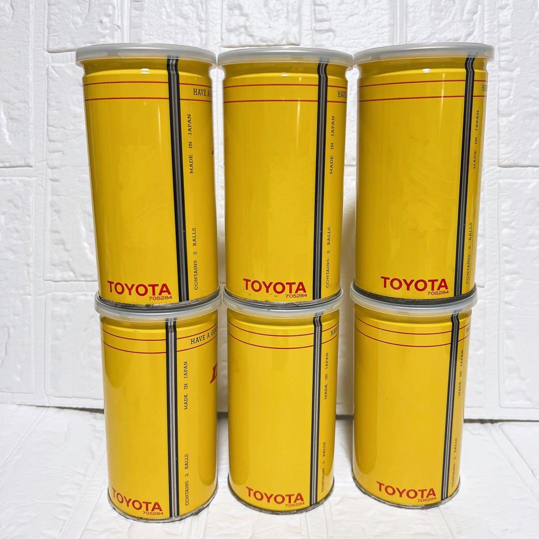 非売品】 TOYOTA ORIGINAL DUNLOP テニスボール 6セット