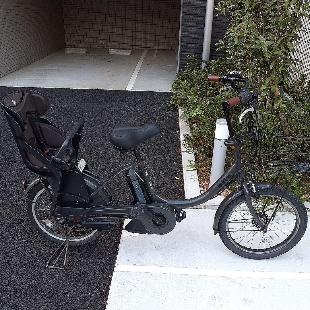 ブリヂストン BIKKE 電動自転車 20インチ 子乗せ付き