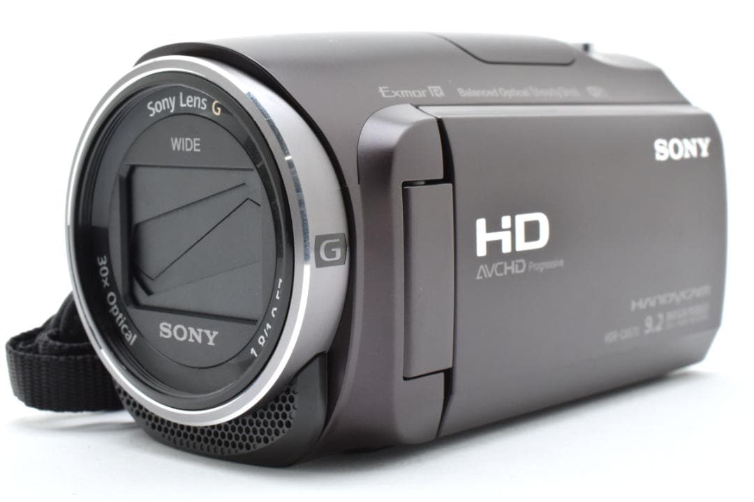 【美品】SONY Handycam HDR-CX670 ボルドーブラウン