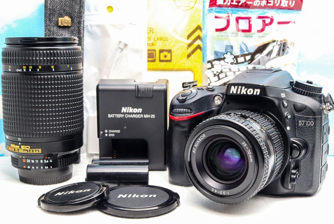 ニコン Nikon D7100⭐️ダブルレンズ⭐️スマホ転送可⭐️本格一眼レフ