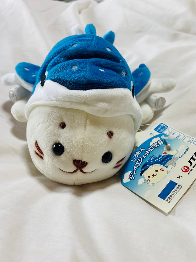 JAL しろたん ぬいぐるみセット