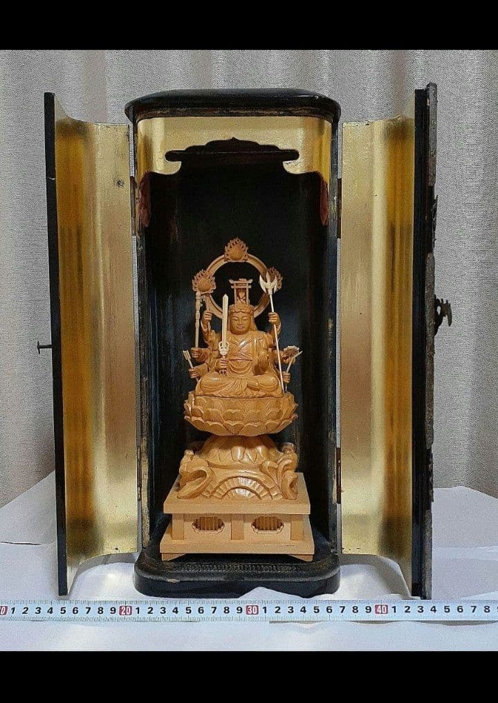 八臂弁財天 仏像 厨子｜仏像 弁財天 厨子 八臂弁財天 - 仏像の通販、特注