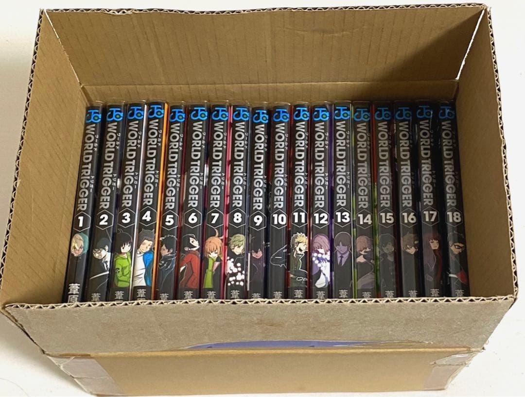 ワールドトリガー 1〜20巻セット ワートリ 透明ブックカバー付 葦原