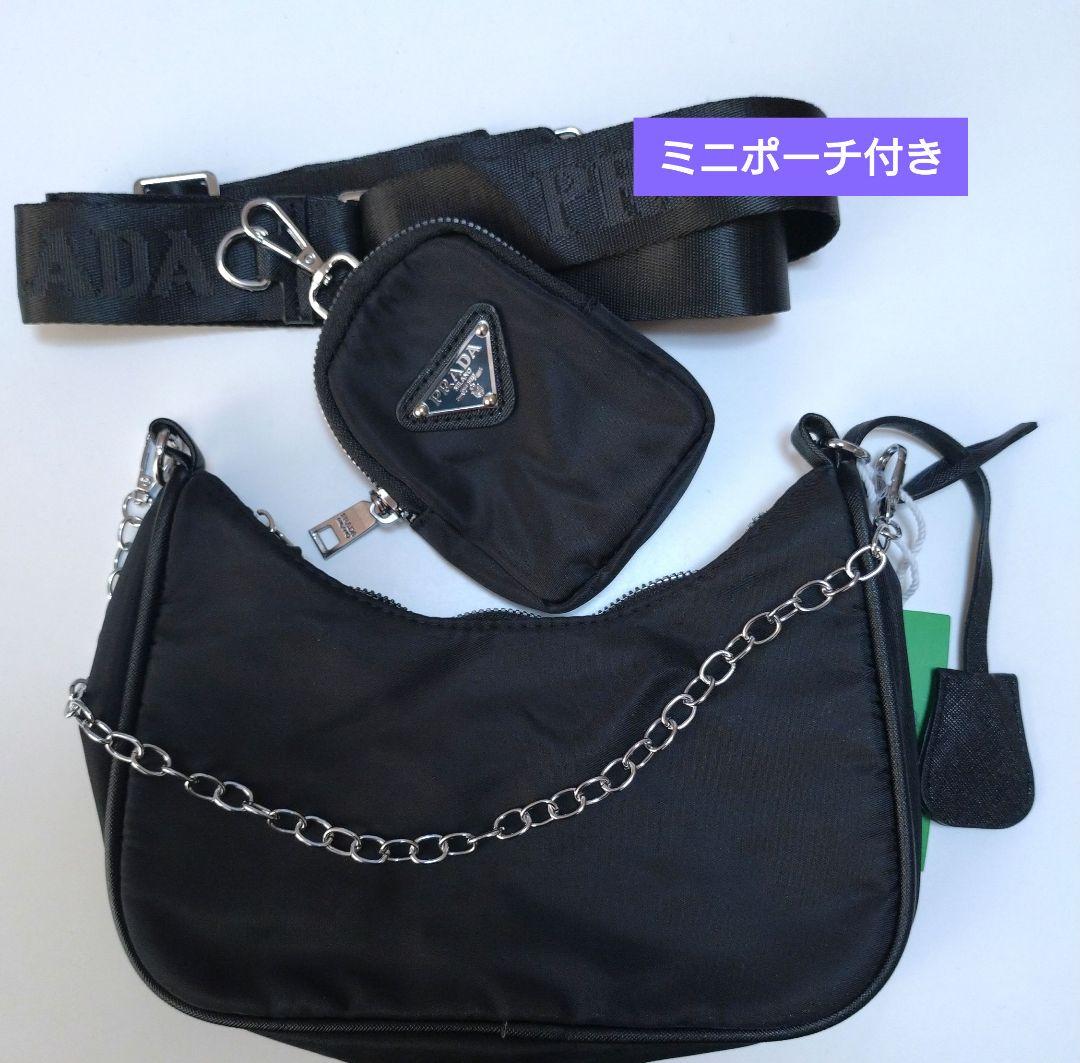 PRADA ミニショルダー ブラック
