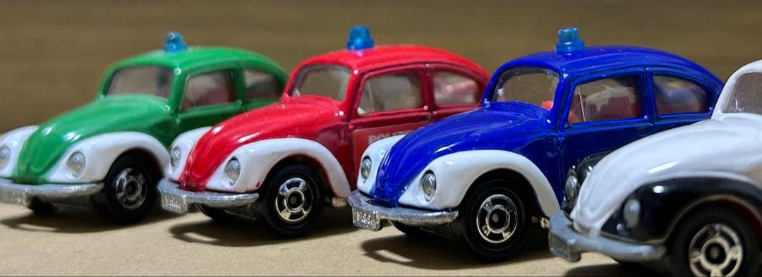 トミカ フォルクスワーゲン ポリスカー 4台セット